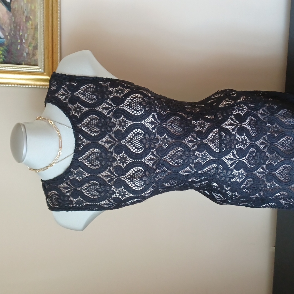 Classic black lace dress 👗 size US 4